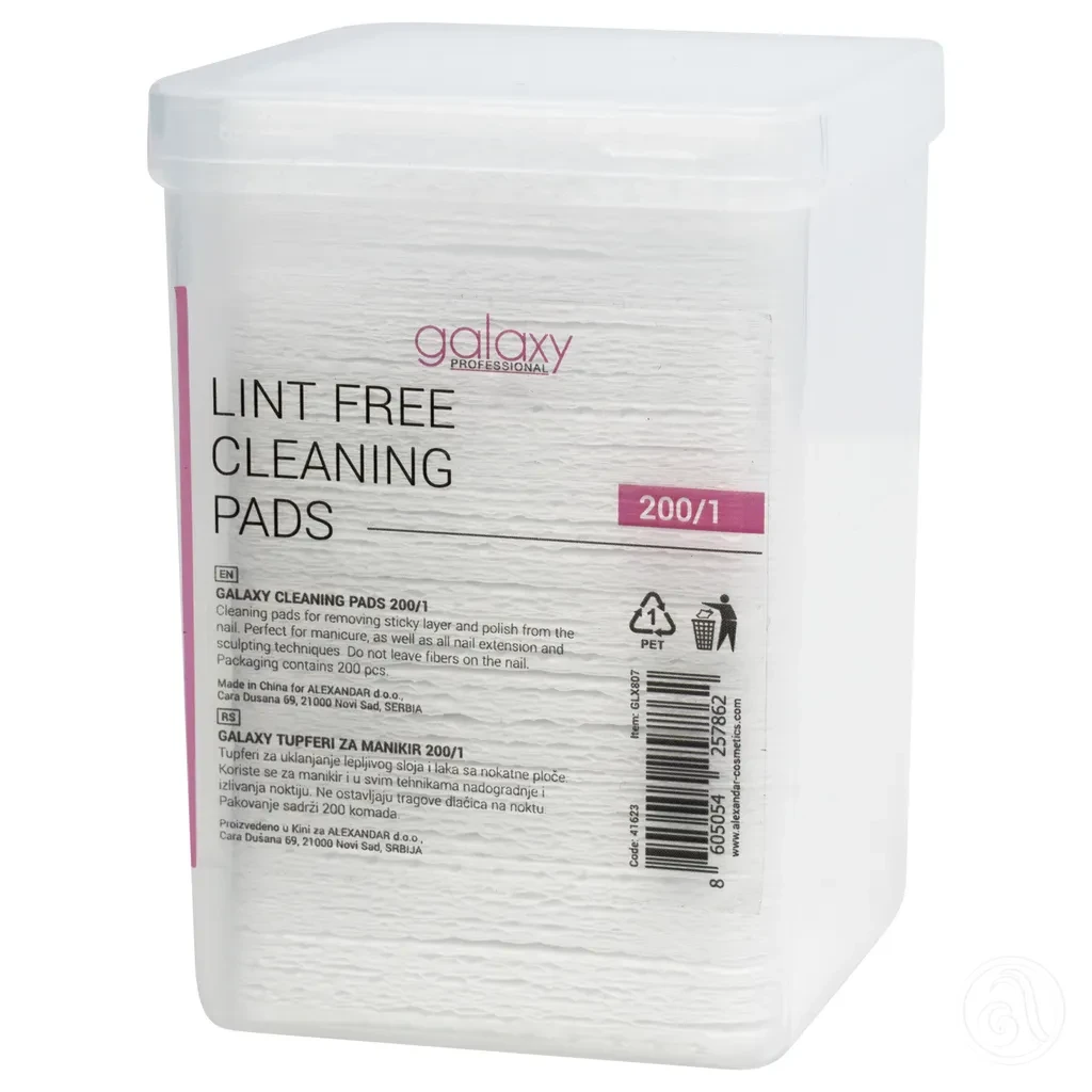 Galaxy Professional Tupferi za manikir, 200 komada