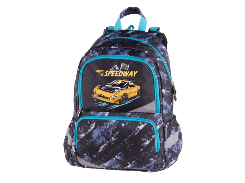 Ranac Anatomic Speedway 122145, Crno-plava