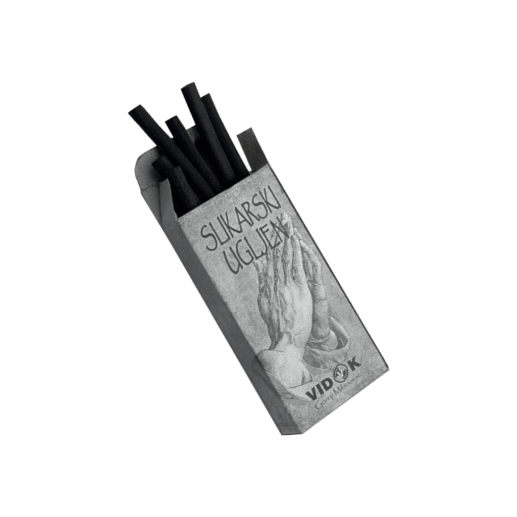 Set od 6 Ugljenhi štapića , Crni