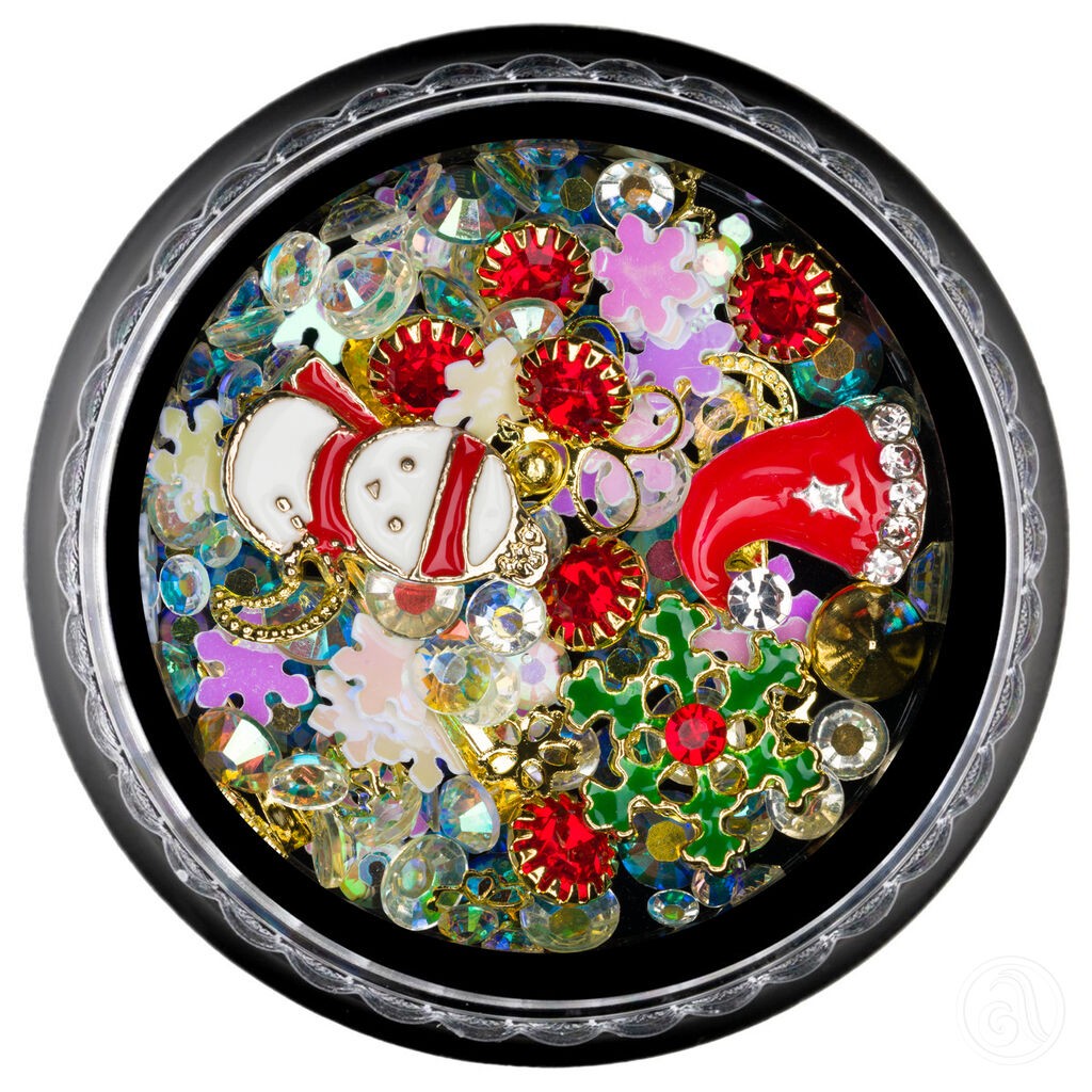 Perfect nails Metalni ukrasi za nokte New Year - ZZ12-5