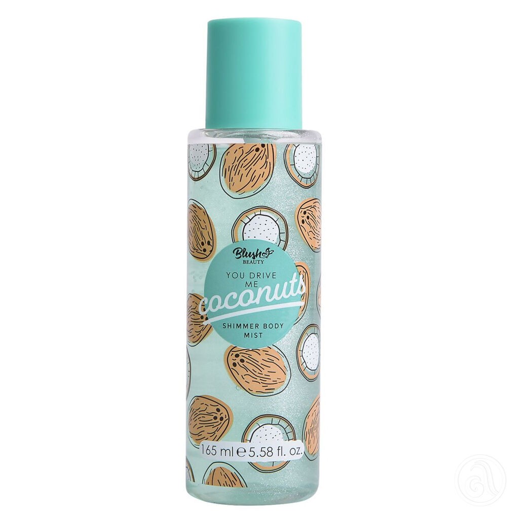 Blush Body Mist You Drive Me Coconuts Shimmer, 165ml