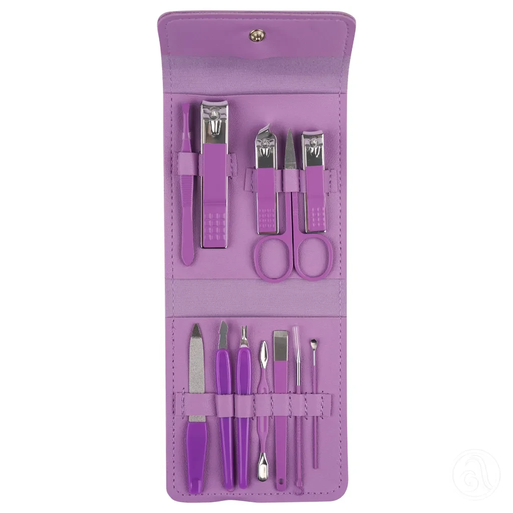 Libre Beauty Manikir putni set, 13 komada, Ljubičasti