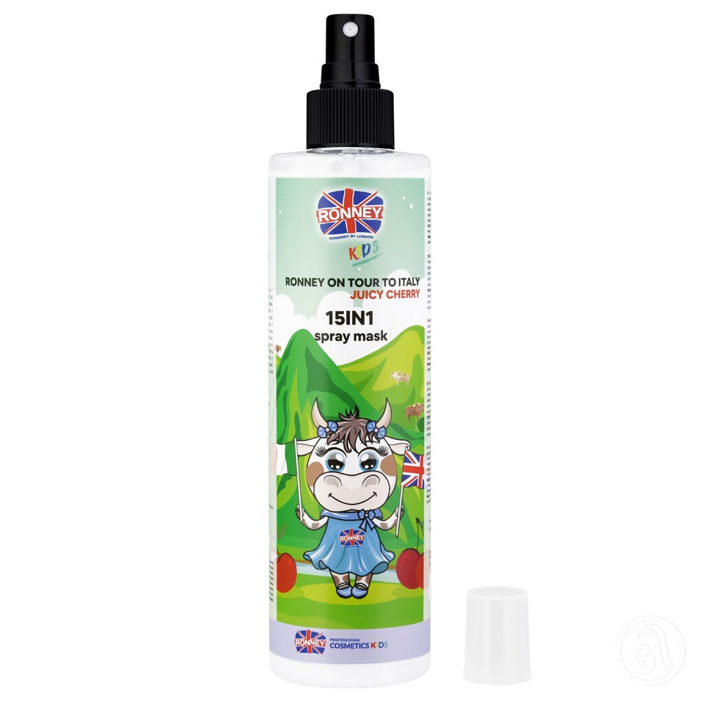 Ronney Maska za kosu u spreju 15u1 Juicy Cherry, 285ml