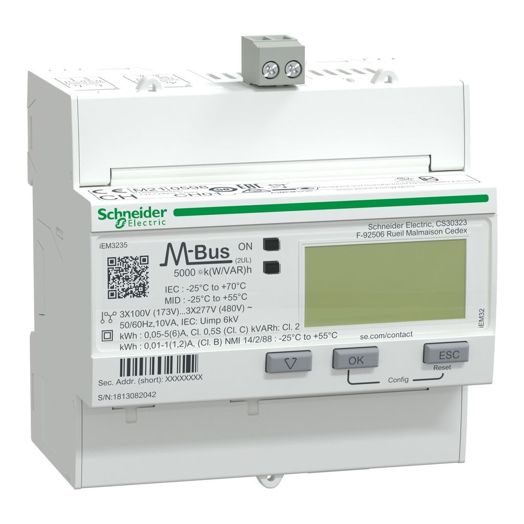 Schneider Electric Brojilo A9MEM3235, Preko ST 3f 4 tarife E.P.U.I M-Bus MID