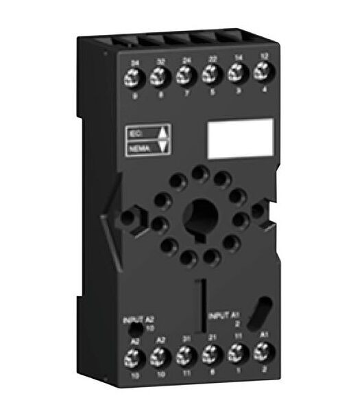 Schneider Electric Podnožje RUZC3M, Cilindričnog Releja Za RUM Sa 3(C/O) I RE48A Sa 2 C/O Kontakta