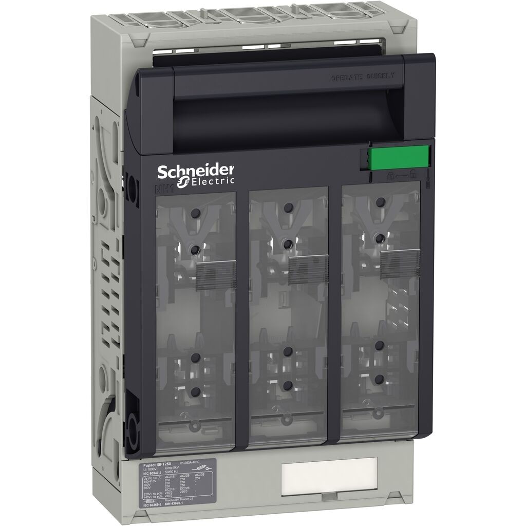 Schneider Electric Rastavna Sklopka LV480804, Za Osigurače ROS ISFT250 250A 3P M10