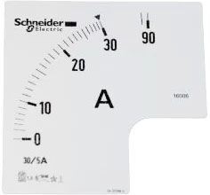 Schneider Electric Skala Ampermetra 16006, 0-30-90A 30/5 72x72mm 3In