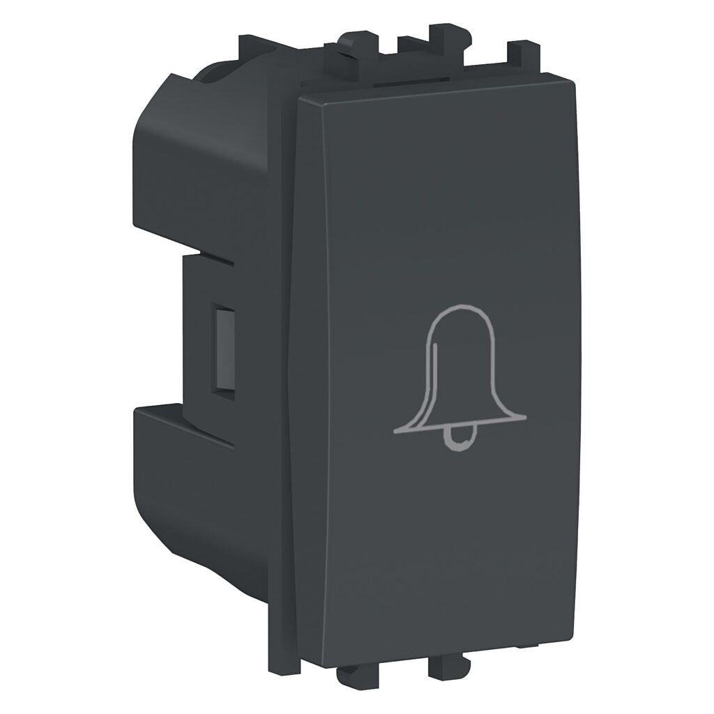 Schneider Electric Taster Zvona LMR0130003, 10A 1M, Crni