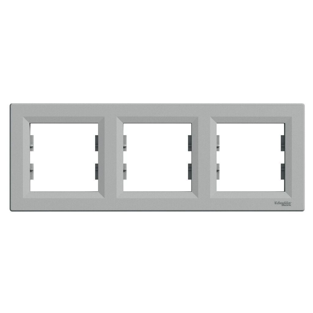 Schneider Electric Okvir horizontalni za 3 elementa, EPH5800361, Sivi