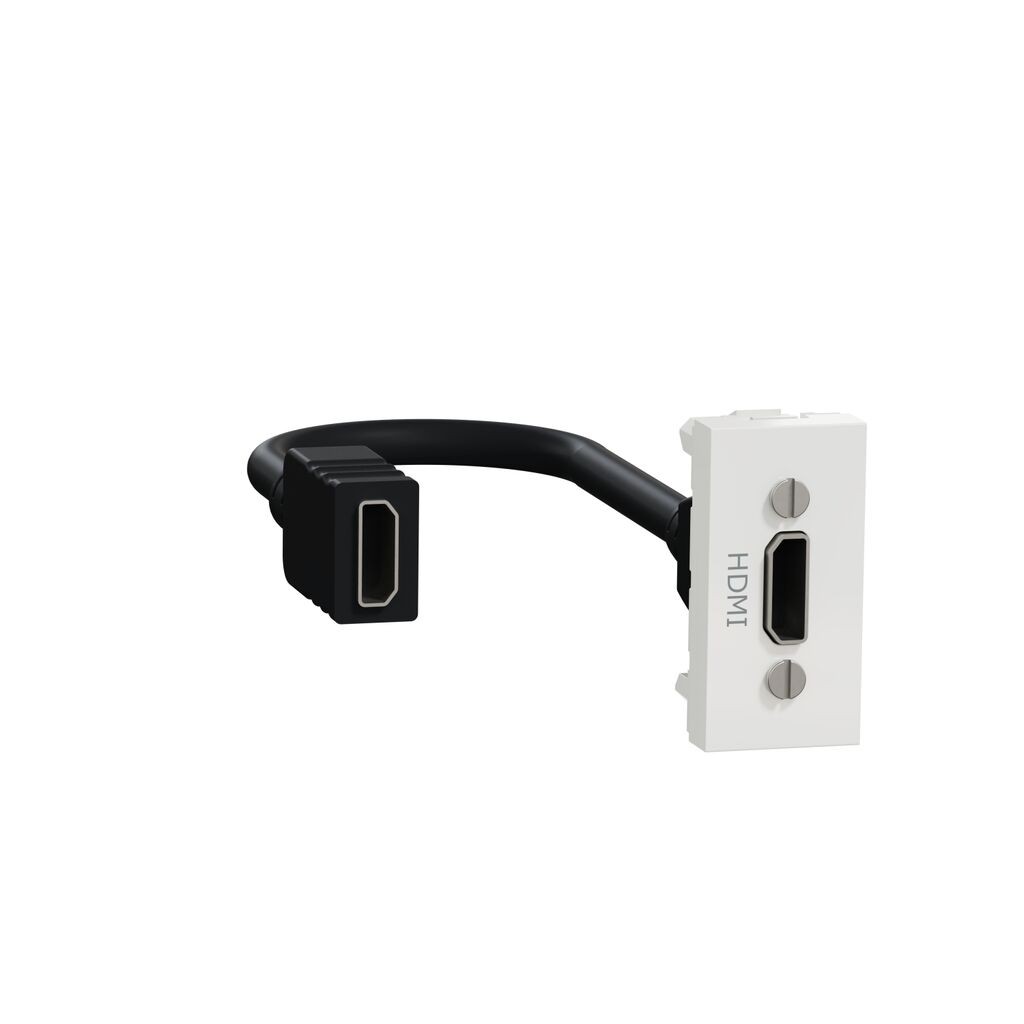 Schneider Electric HDMI Utičnica NU343018, 1M, Bijela
