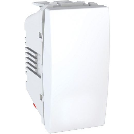 Schneider Electric Jednopolni Prekidač MGU3.101.18, 10A 1M Modularni, Bijeli