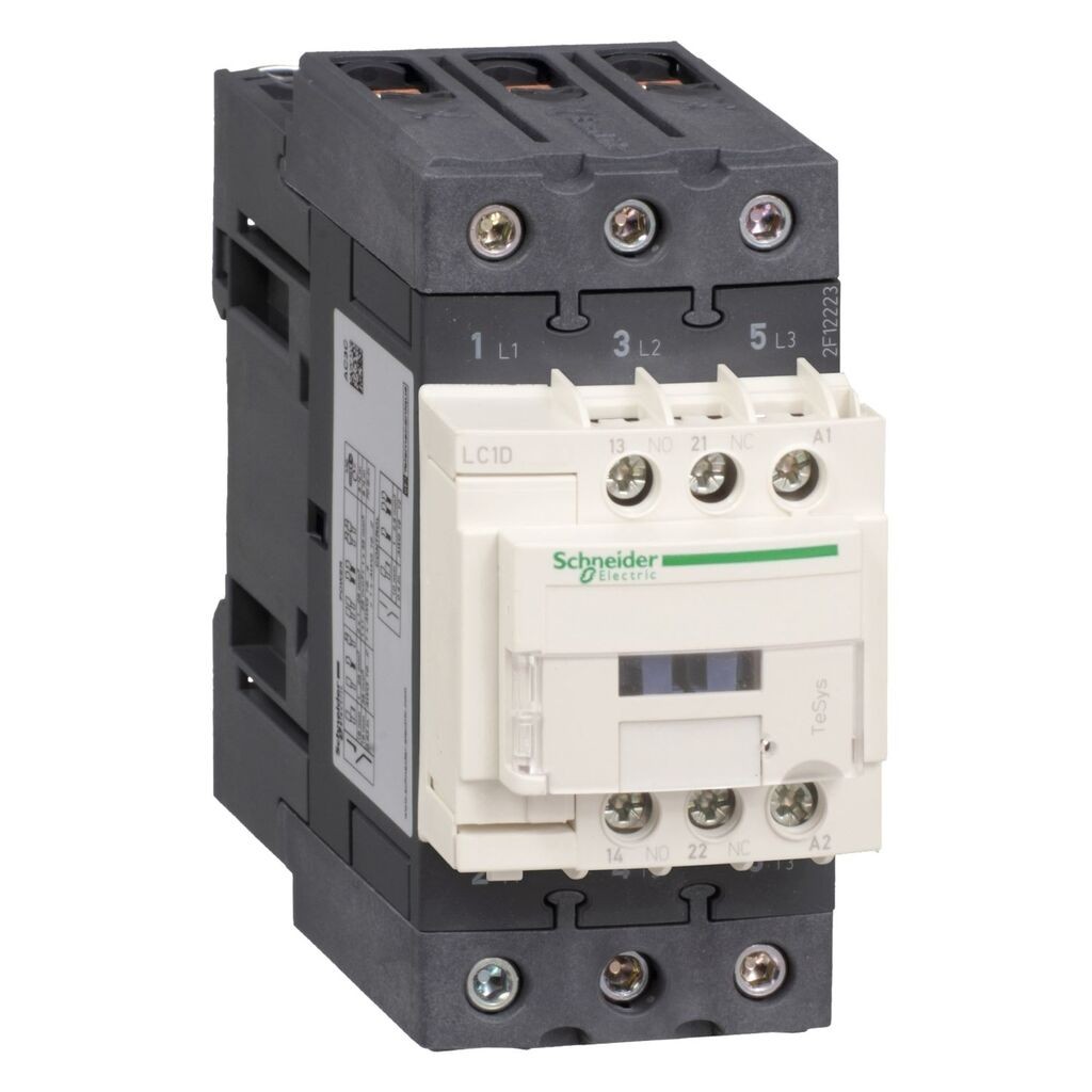 Schneider Electric Kontakter - sklopka LC1D40AP5, 40A 18.5kW 230V AC 50Hz 3P 1NO+1NC