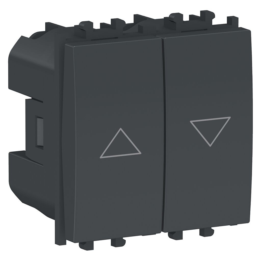 Schneider Electric Prekidač Za Roletne LMR0712003, 16A 2M, Crni