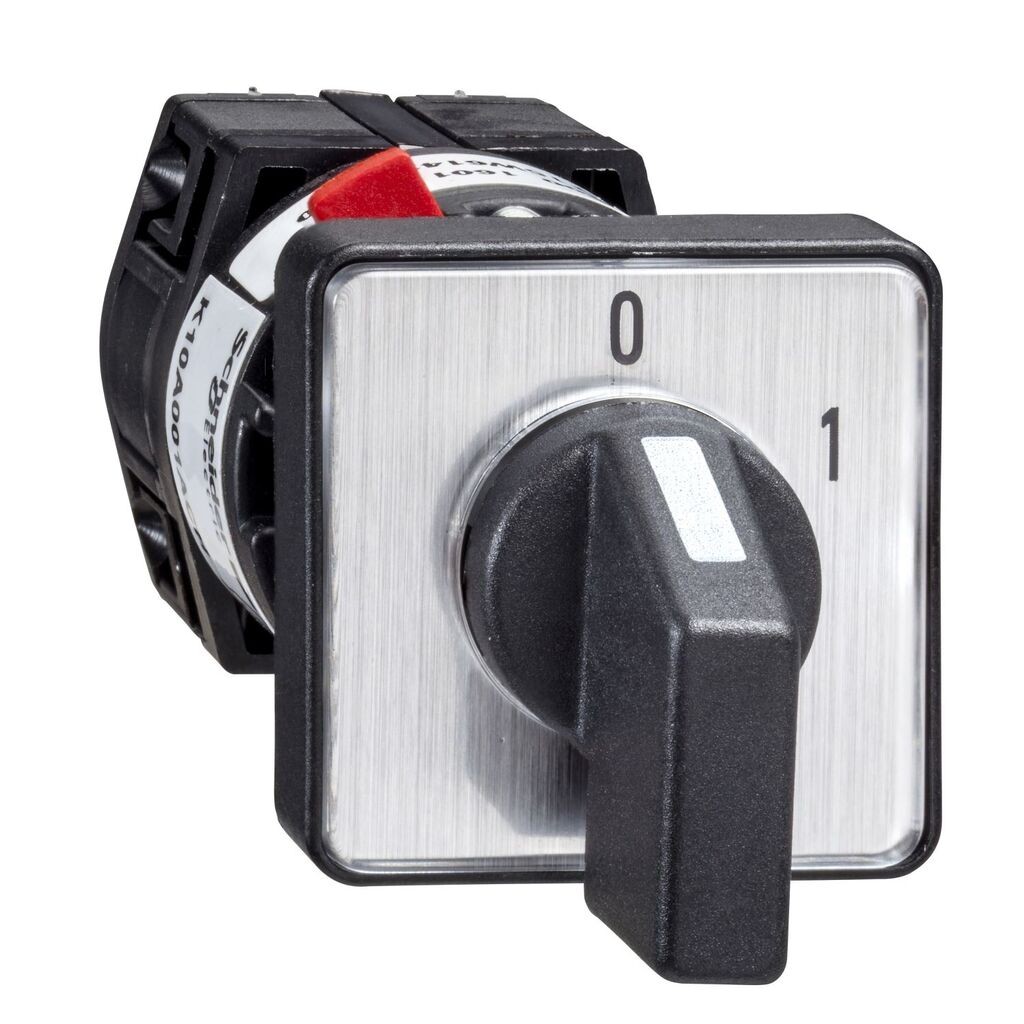 Schneider Electric Grebenasti Prekidač K10A001ACH, 10A 1P 0-1 Za fi 16mm i 22mm