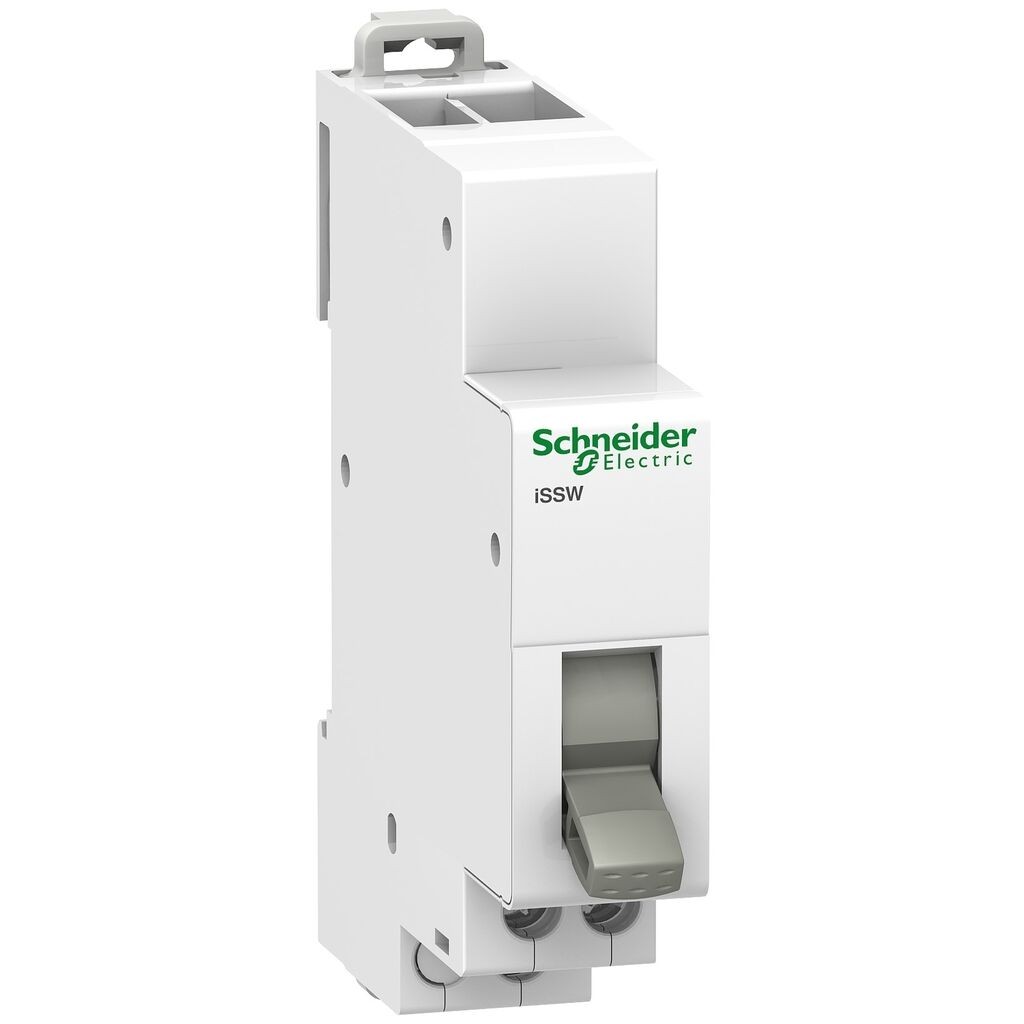 Schneider Electric Preklopka iSSW A9E18072, 0-1 Na DIN Šinu 1NO+1NC 20A 250V AC