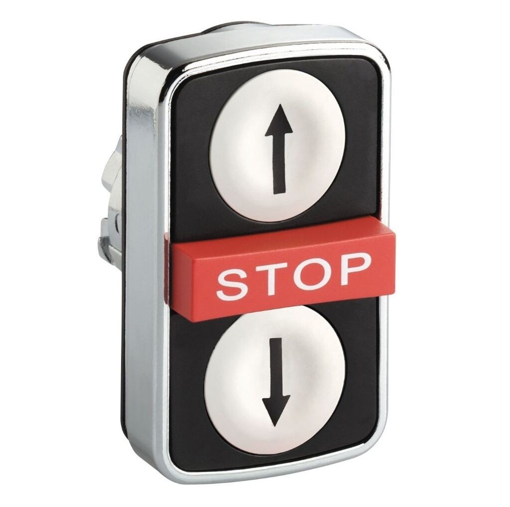 Schneider Electric Glava Za Trostruki Taster ZB4BA71124, Sa Povratom Fi 22 mm Za XB4