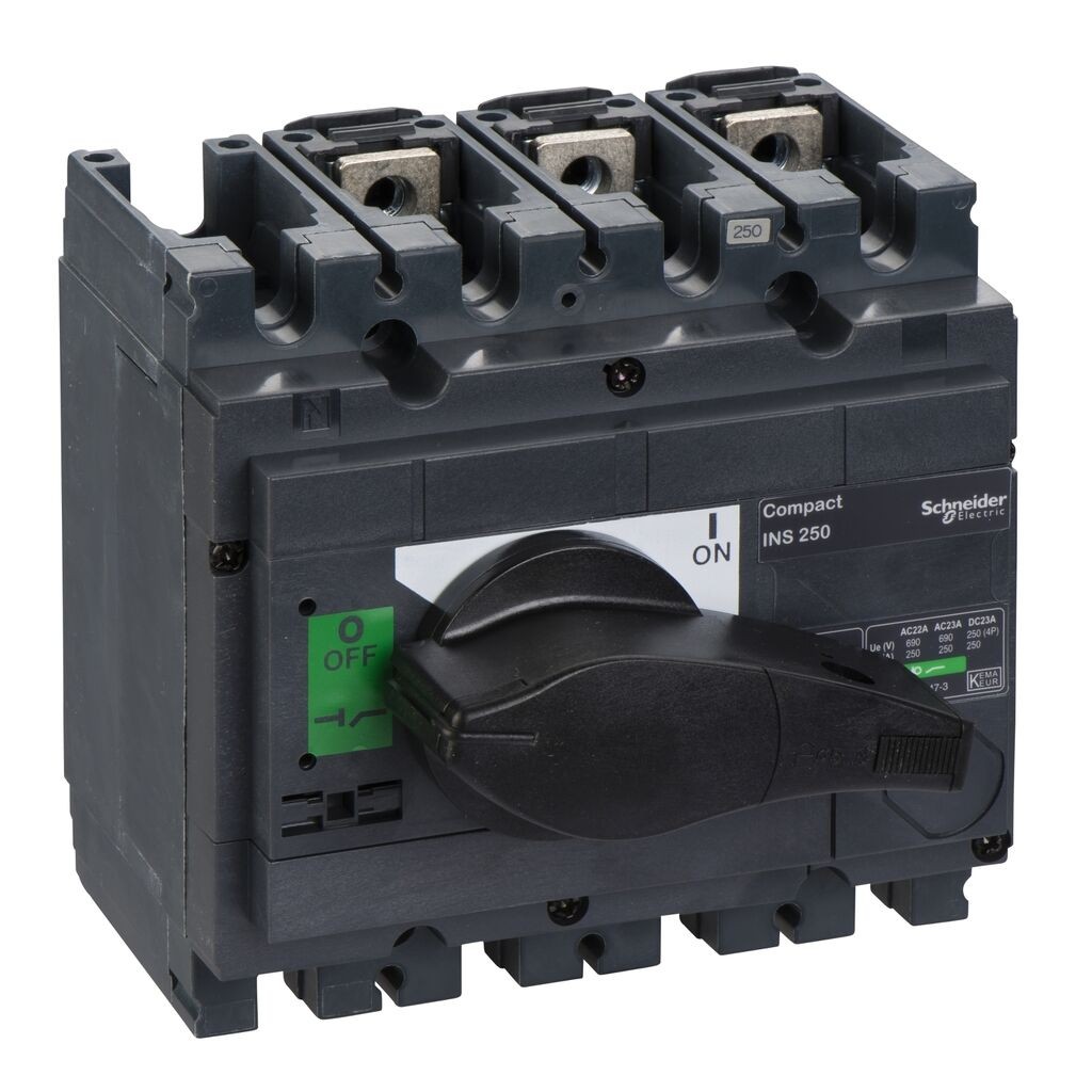 Schneider Electric Kompaktna Rastavna Sklopka 31106, KS INS250 250A 3P