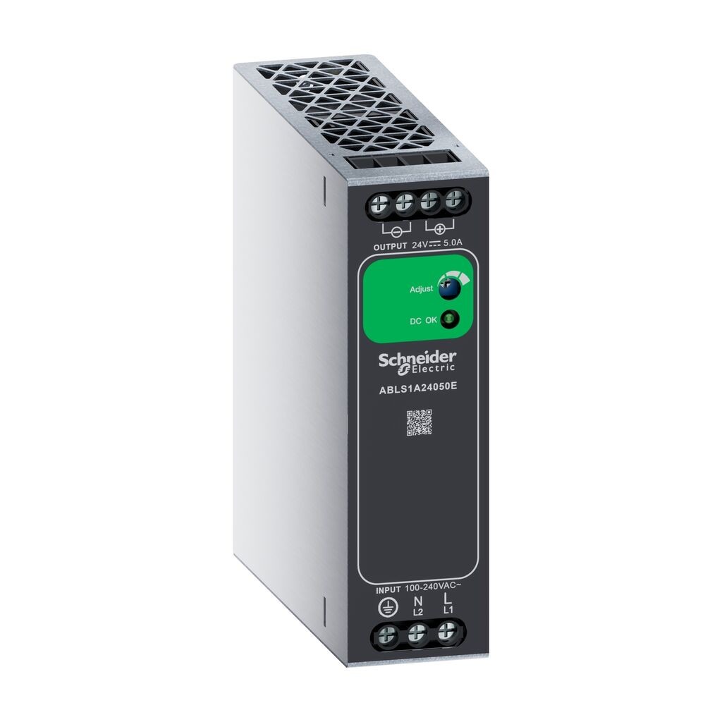 Schneider Electric Napajanje DIN letva ABLS1A24050E, Ulaz 100-240 V AC/140-340 V DC Izlaz 24V DC 120W 5A