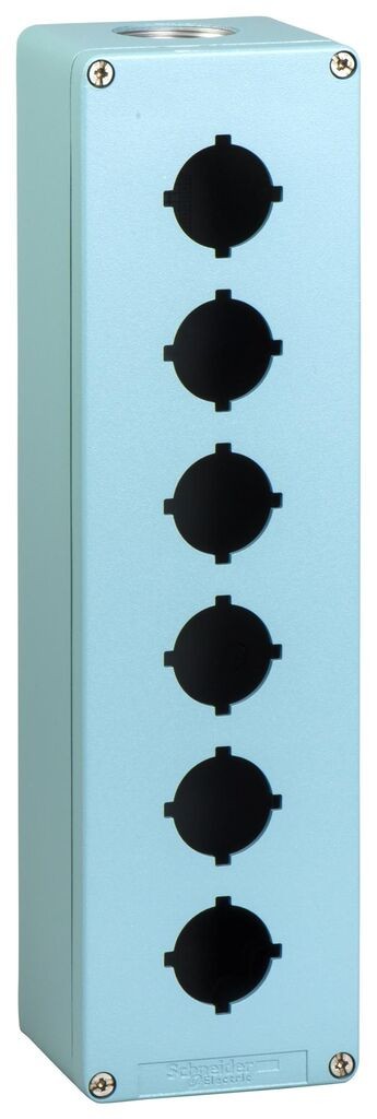 Schneider Electric Prazna OG Kutija XAPM5606, Za Upravljačko Signalne Elemente 6 Mjesta Fi 30mm, Metalna