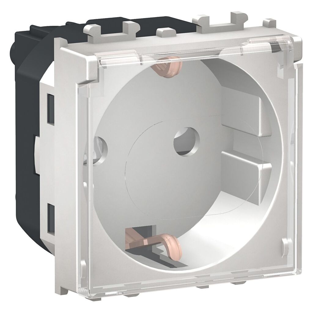 Schneider Electric Utičnica Monofazna LMR5310004, Sa Poklopcem 2M, Siva