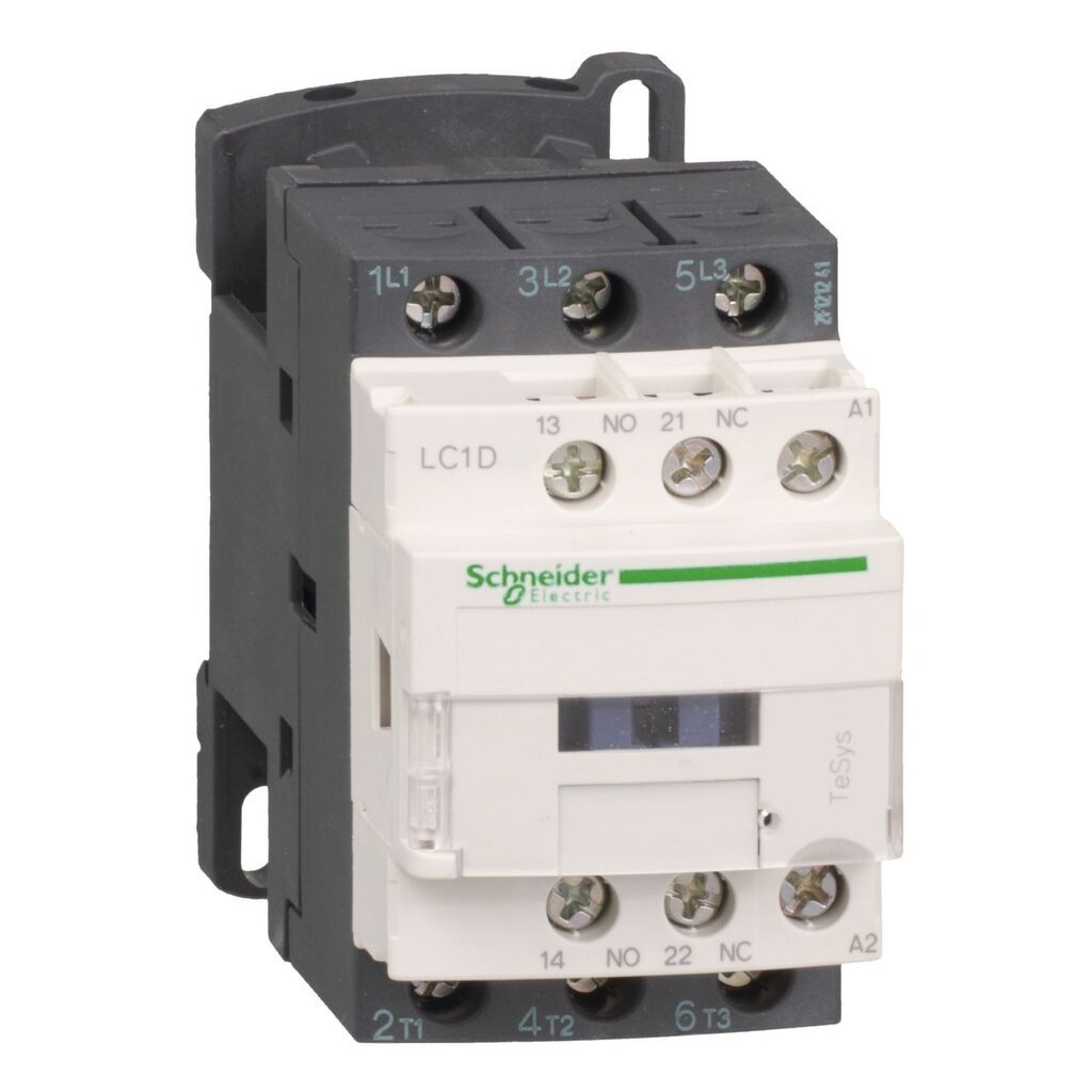 Schneider Electric Kontakter - sklopka LC1D25B5, 25A 11kW 24V AC 50Hz 3P 1NO+1NC