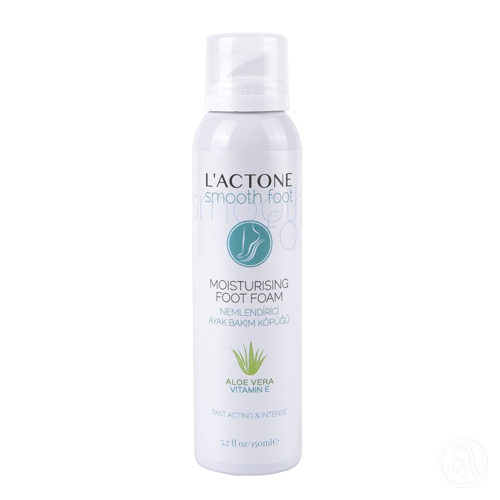 L'actone Pjena za stopala, Aloe Vera, Vitamin E, 150 ml