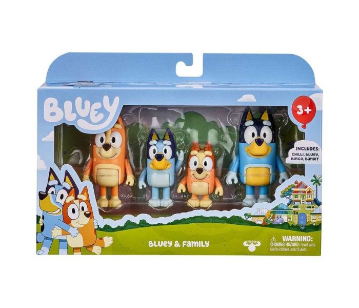 Bluey Igračka Bluey porodica set