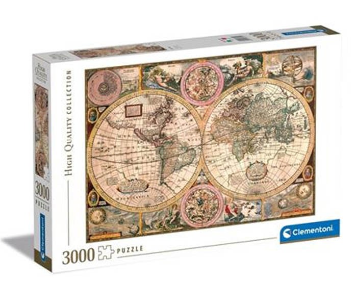 Puzle 3000 mapa