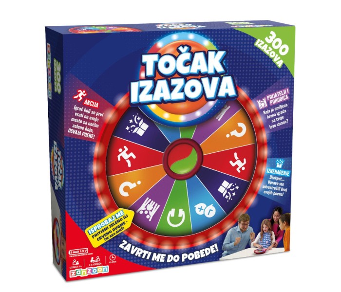 Društvena igra Wheel Challenge