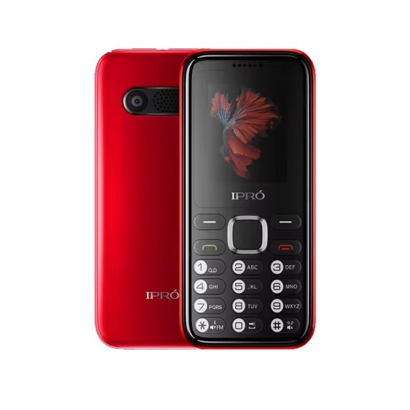 IPRO Telefon na tipke A10 mini, Crveni
