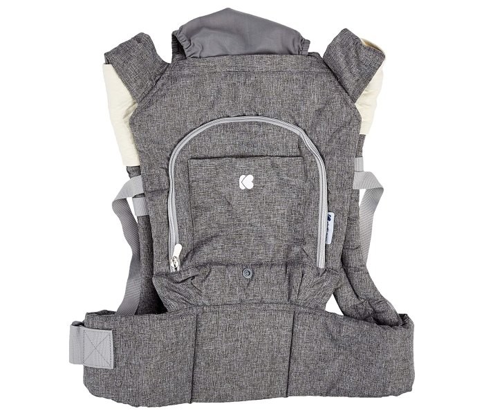 Kengur nosiljka Baby sa kapuljačom, Siva