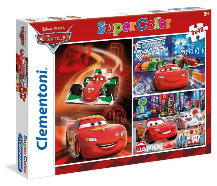 Puzle 3 x 48 cars