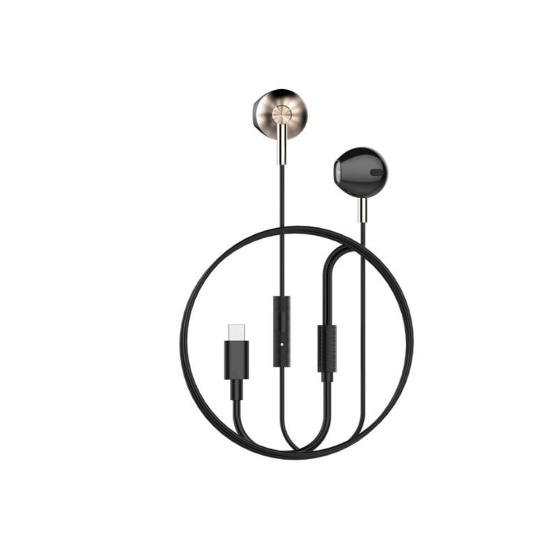 LDNIO Slušalice HP09C, Type-C, Crne