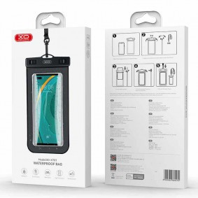 XO vodootporna torbica za mobilni telefon XO-KT01, crna