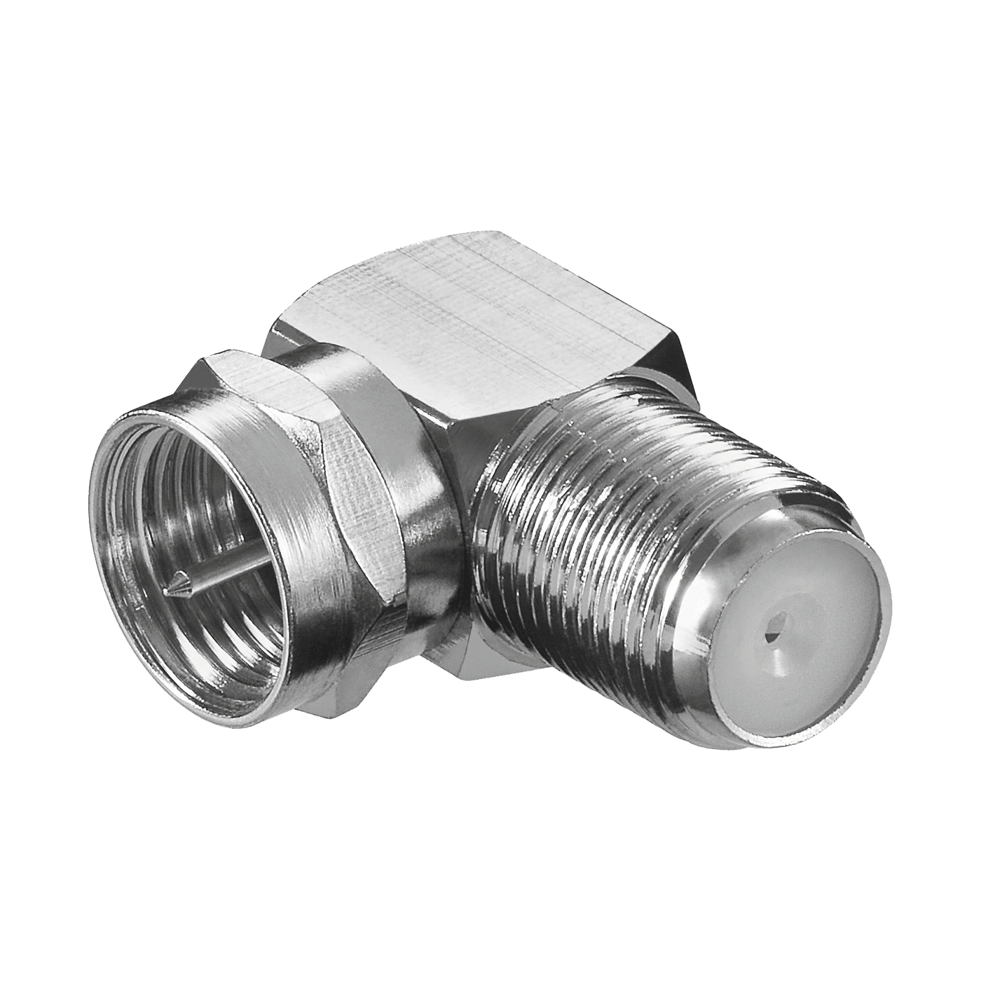 USE F-konektor, Kutni, F-M na F-Ž, FF 15, Sivi