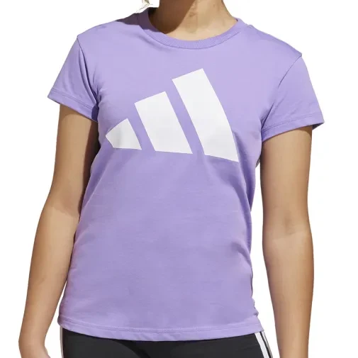 Adidas majica za djevojčice JG BL TEE 160, ljubičasta