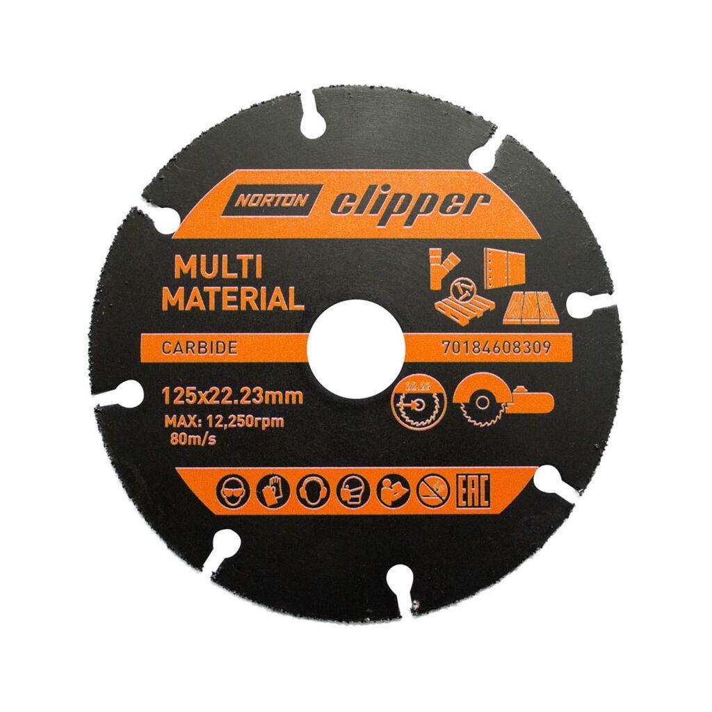 Norton Rezna ploča multi Clipper Pro Carbide, 125x1x22.23 mm