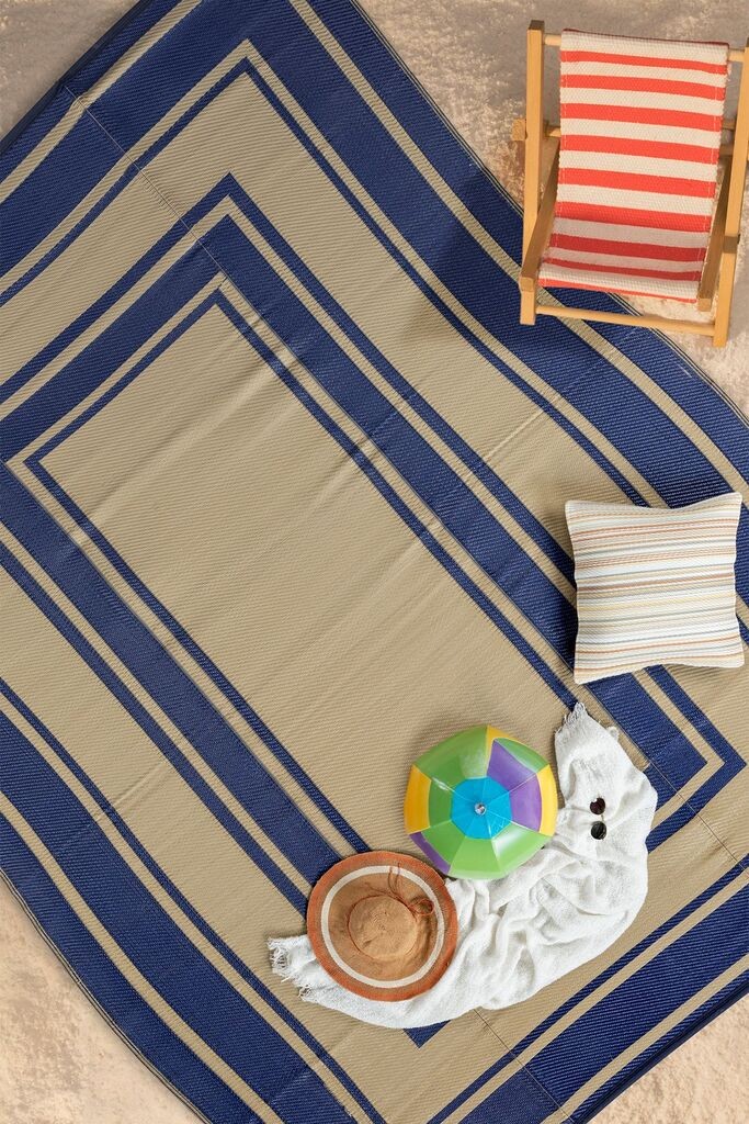 Conceptum Hypnose tepih SavanaXL -6, 240x310 cm, bež-plava