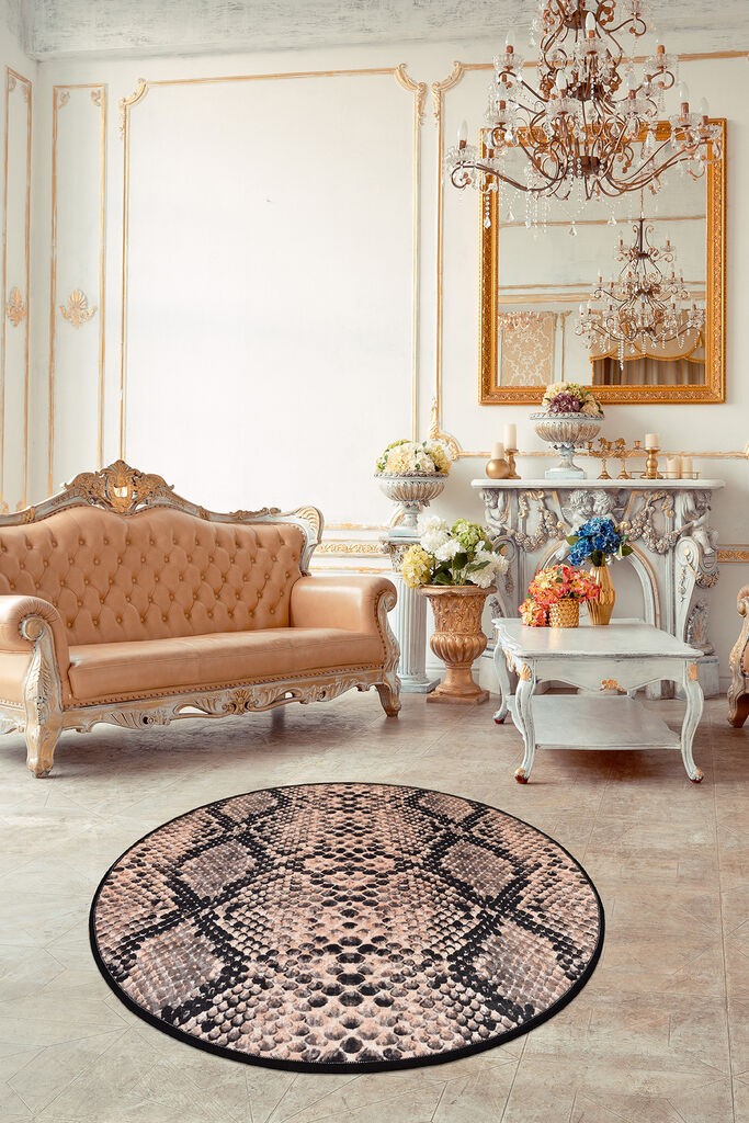 Conceptum Hypnose Carpet Snake, O140 cm, šareno