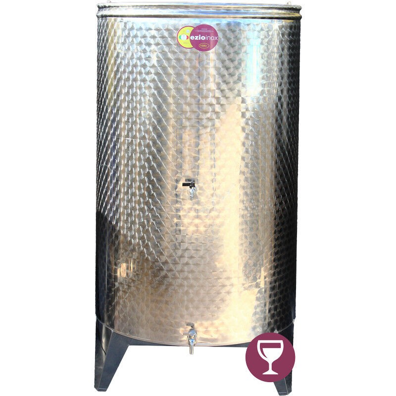 Ezio Inox Bure za vino, 1000 l