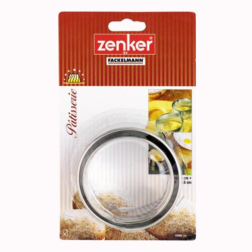 Zenker Modeli za krofne 2/1 8cm+9.5cm ZENKER