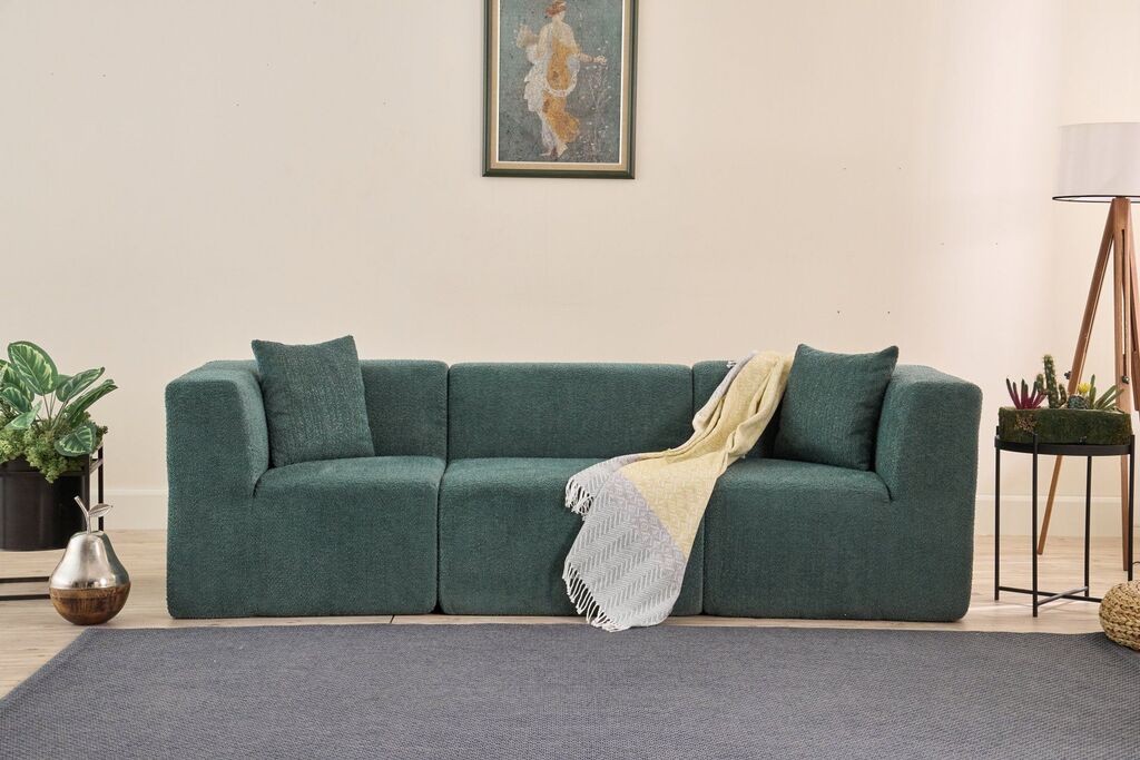 Atelier del Sofa Trosed Raks, 245x70x85cm, Petrol