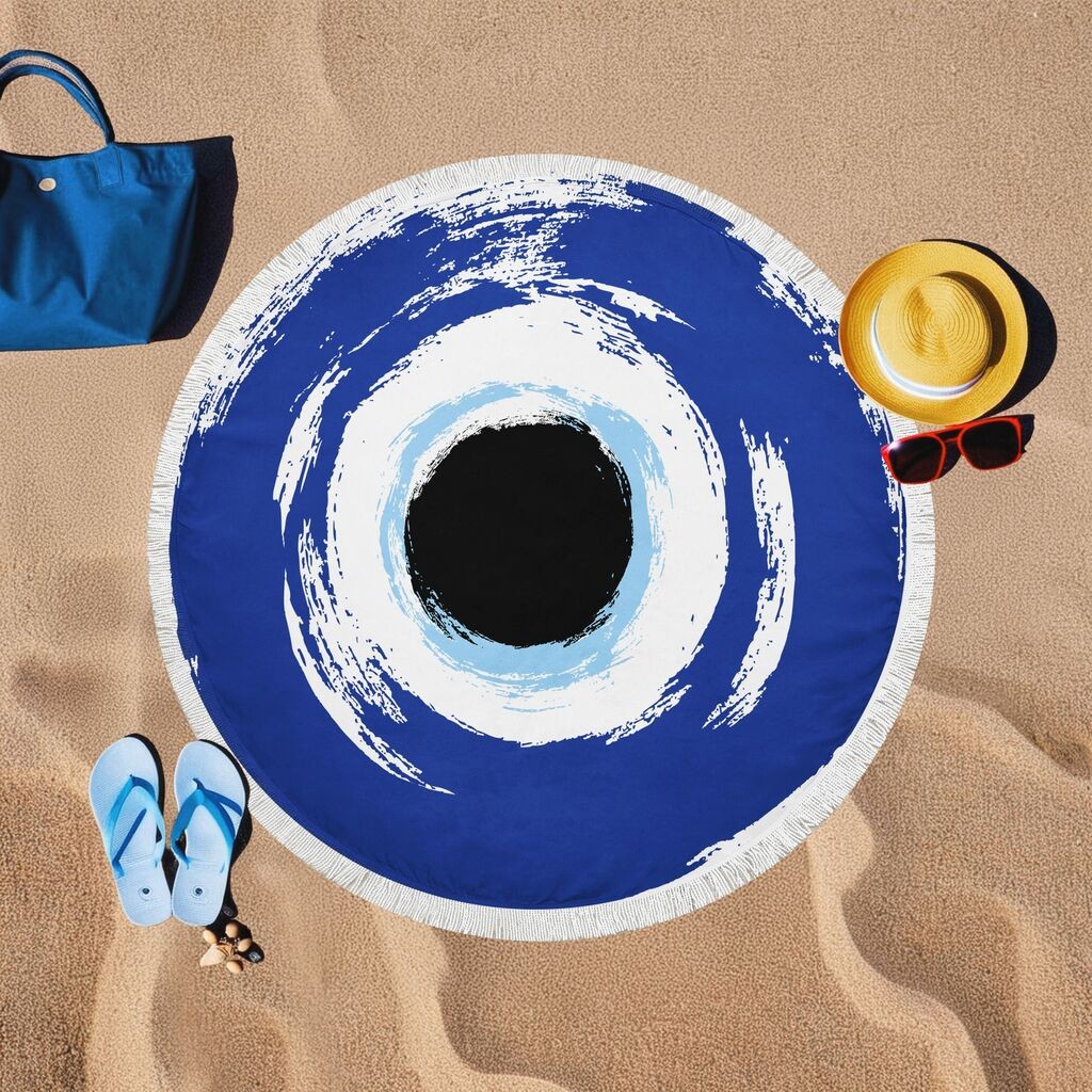 L'essentiel Maison Ručnik za plažu BTR20217030, 150x150 cm, plava