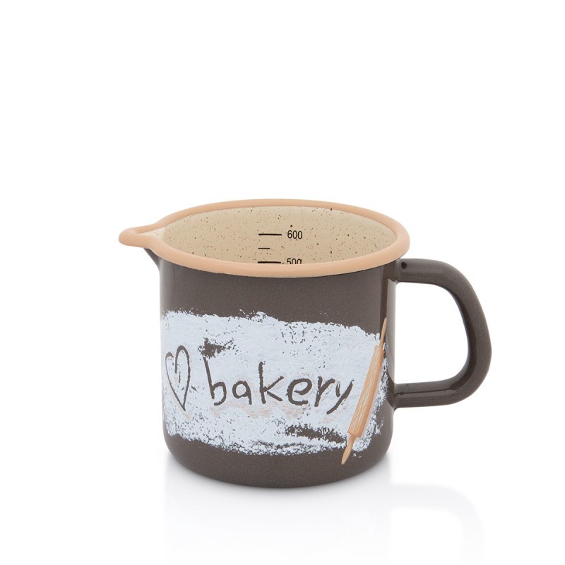 Metalac posuđe Classic Pot 10K/0.8 Bakeri, smeđe bež boje