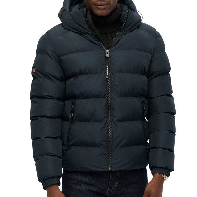 Superdry sportska puhasta jakna s kapuljačom za muškarce