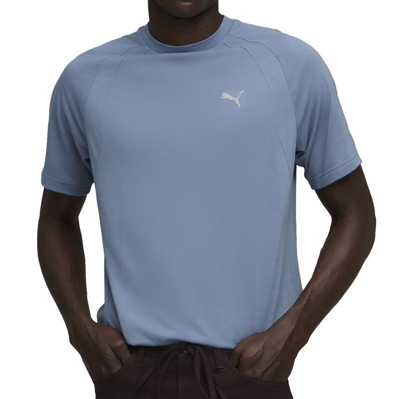 Puma muška majica Evostripe, plava