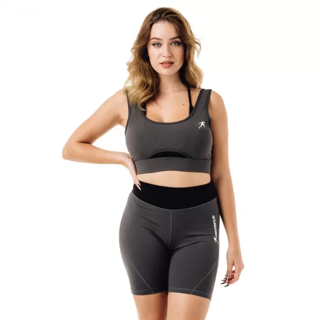 Proteini Si Ženske helanke Iva, Crno-Sive