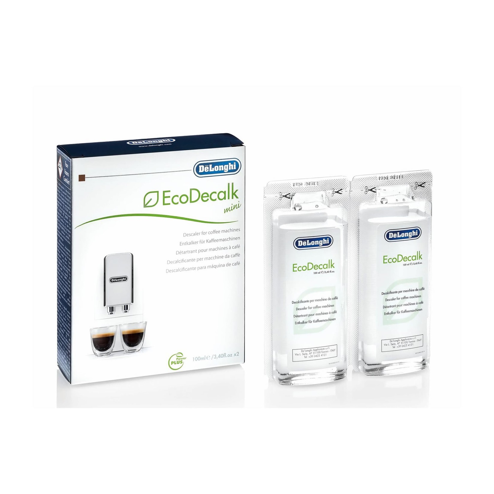 DELONGHI Pribor za aparat za kafu  DLSC200 Descaler EcoDecalc 2x100ml