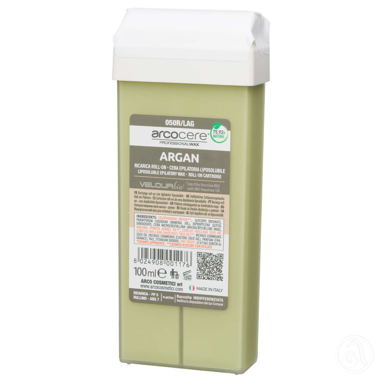 ARCO Vosak za hladnu depilaciju u patroni argan 100ml