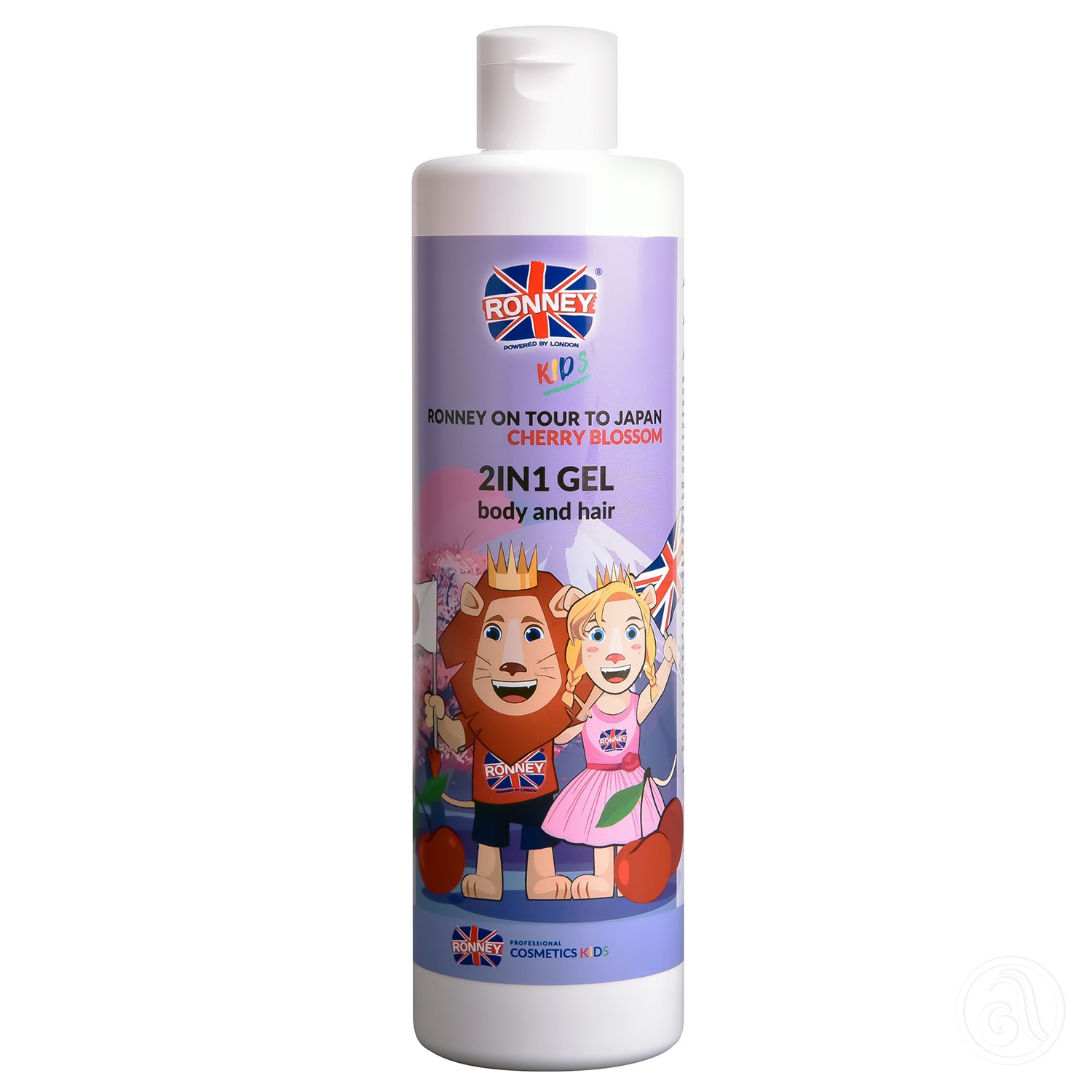 RONNEY Cherry Blossom Kids Hair & Body Gel 300ml